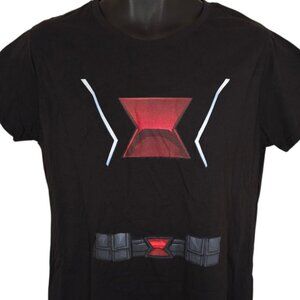 Marvel Black Widow T Shirt Womens Size Large Avengers Costume Nintendo